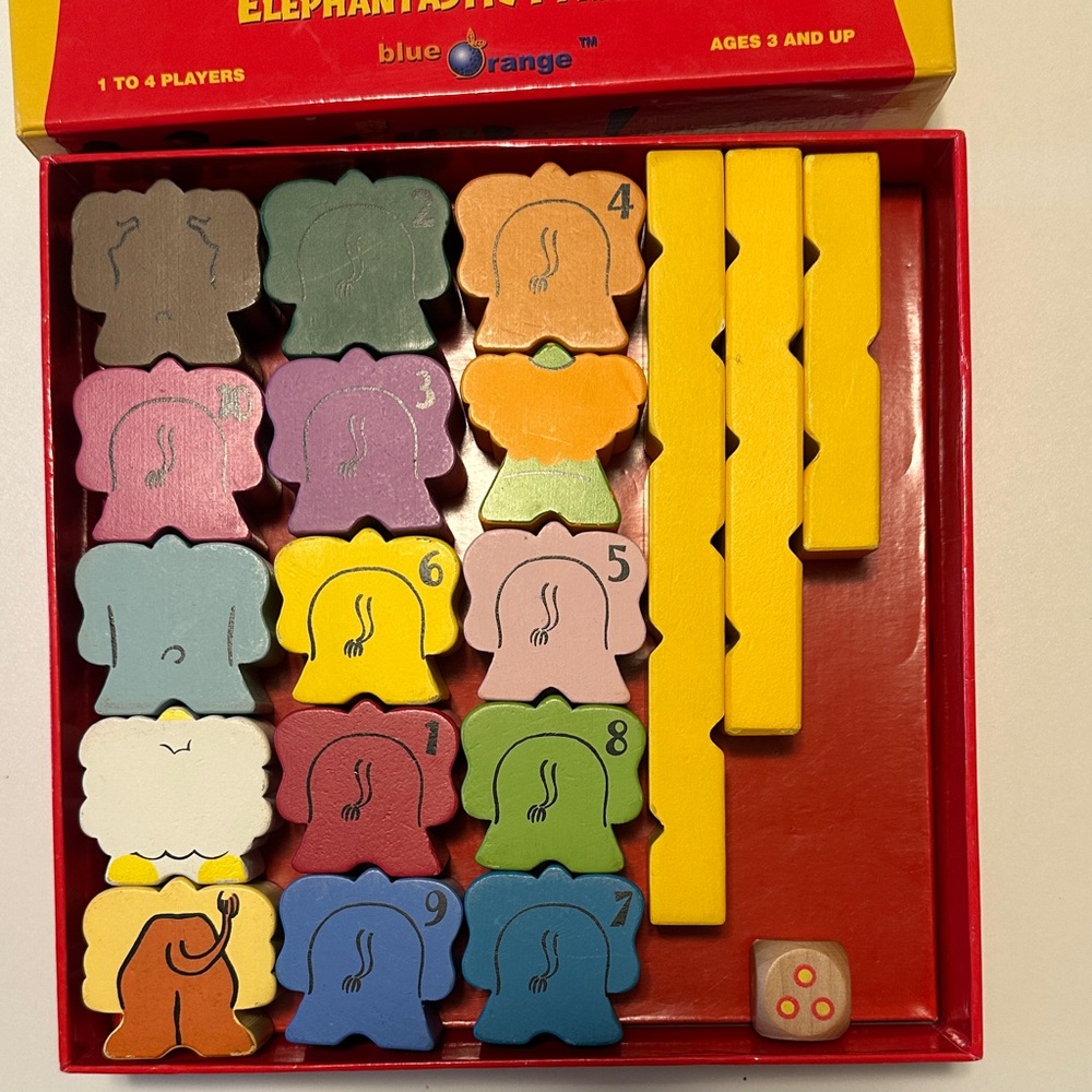 Colorful Elephant Stacking Game - Picture 2 of 7